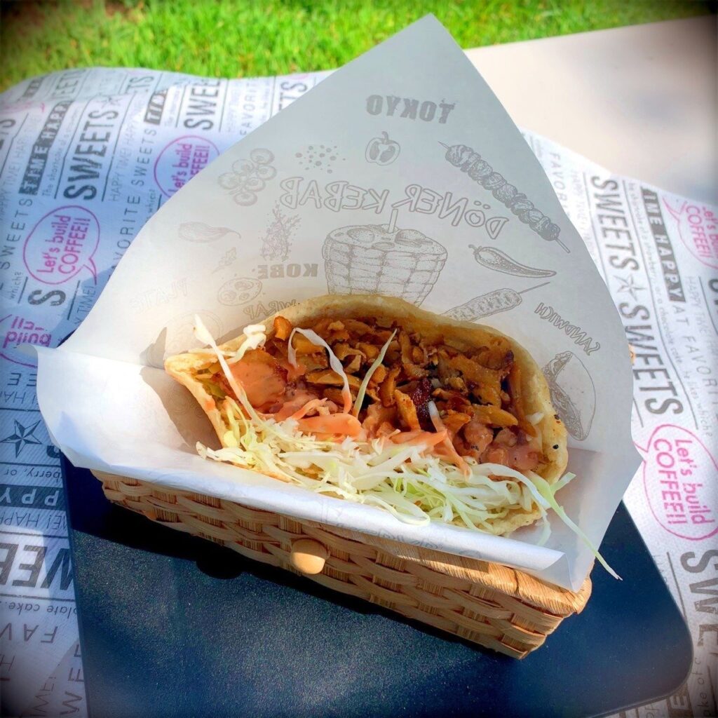 チキンケバブサンド